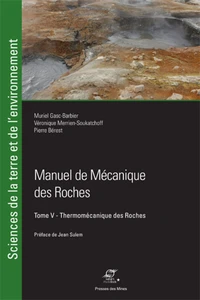 Manuel de mécanique des roches