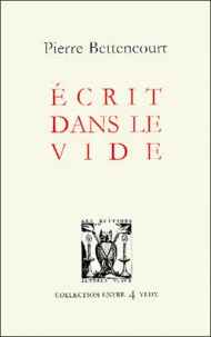 Ecrit Dans Le Vide
