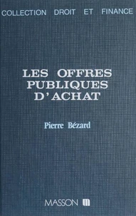Les Offres publiques d'achat