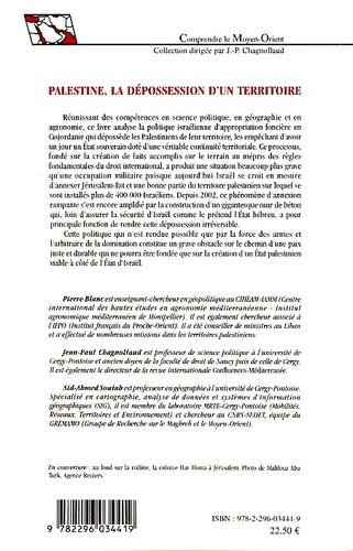 Palestine. La dépossession d'un territoire