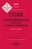Code de l'expropriation pour cause d'utilité publique annoté & commenté  Edition 2019