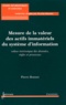 Pierre Bonnet - Mesure de la valeur des actifs immatériels du système d'information - Valeur intrinsèque des données, règles et processus.