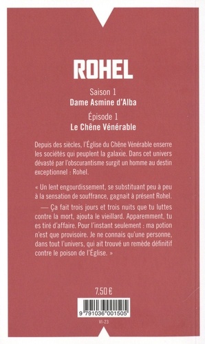 Rohel Saison 1 Dame Asmine d’Alba Tome 1 Le chêne vénérable