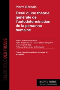 Pierre Bordais - Essai d'une théorie générale de l'autodétermination de la personne humaine.