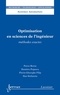 Pierre Borne et Dumitru Popescu - Optimisation en sciences de l'ingénieur - Méthodes exactes.