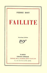 FAILLITE