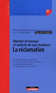 Marchés de travaux et contrats de sous-traitance : la réclamation