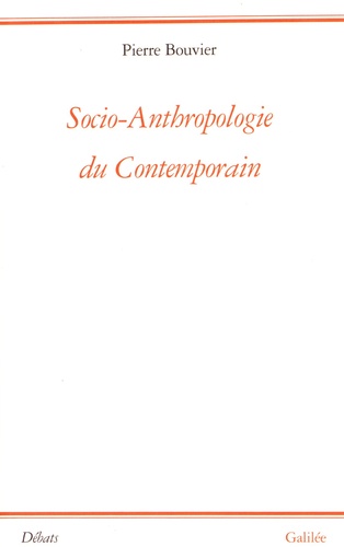 Pierre Bouvier - Socio-anthropologie du contemporain.