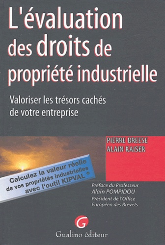 L'évaluation des droits de propriété... de Pierre Breesé - Livre - Decitre
