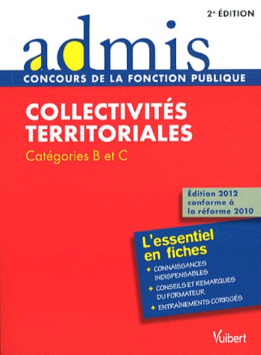 Collectivités territoriales. Catégories B et C 2e édition