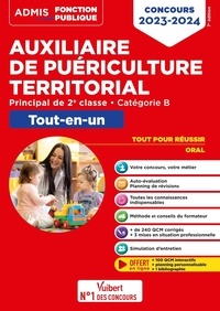 Pierre-Brice Lebrun et Marie-Christine Lefort - Concours Auxiliaire de puériculture territorial - Principal de 2e classe ; Tout-en-un.