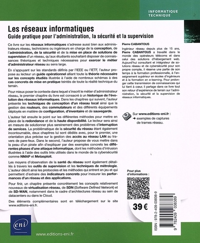 Les réseaux informatiques. Guide pratique pour l'administration, la sécurité et la supervision 2e édition