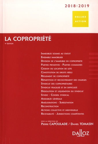 La copropriété  Edition 2018-2019
