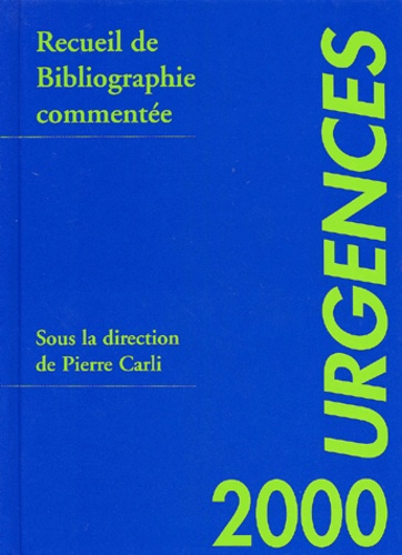Pierre Carli - Urgence 2000.