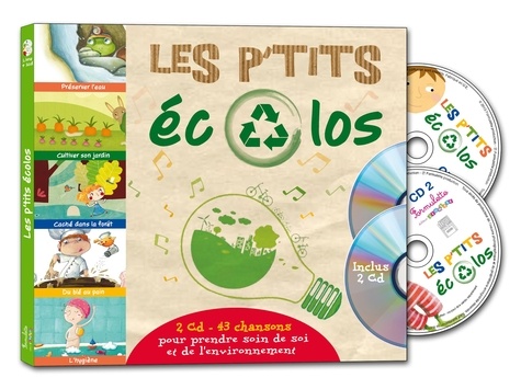 Pierre Castellan - Les p'tits écolos. 2 CD audio