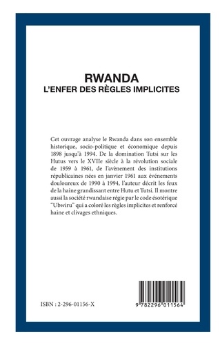 Rwanda. L'enfer des règles implicites