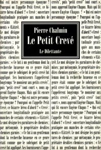 Pierre Chalmin - Le petit crevé.