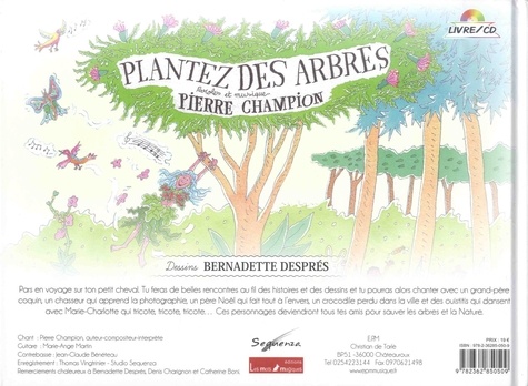 Plantez des arbres  avec 1 CD audio