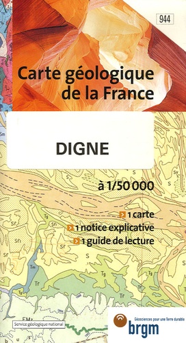 Pierre Charles de Graciansky - Digne - 1/50 000.