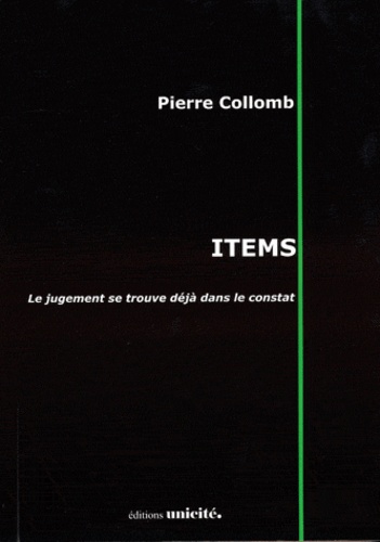 Pierre Collomb - Items.