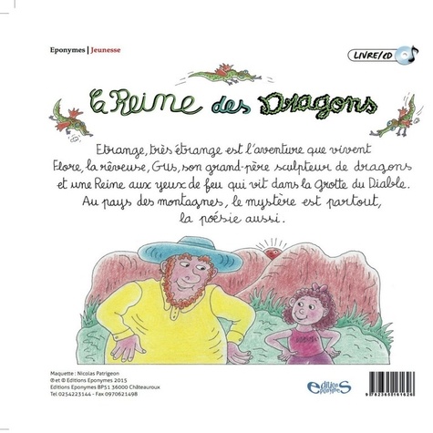 La reine des dragons  avec 1 CD audio