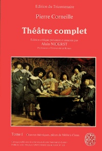 Pierre Corneille - Théâtre complet 3 tomes, 6 volumes - Tome 1, 2, 3.