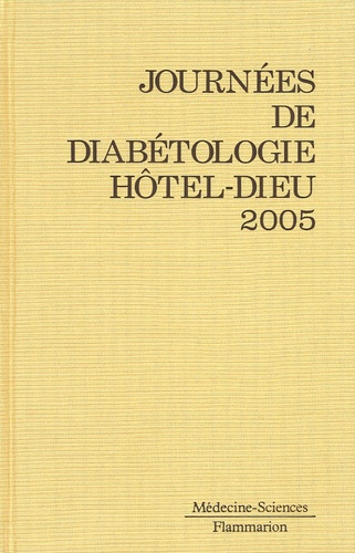 Pierre Corvol et Jean Favier - Journées annuelles de diabétologie de l'Hôtel-Dieu.