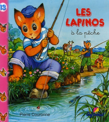 Pierre Couronne - Les Lapinos à la pêche.