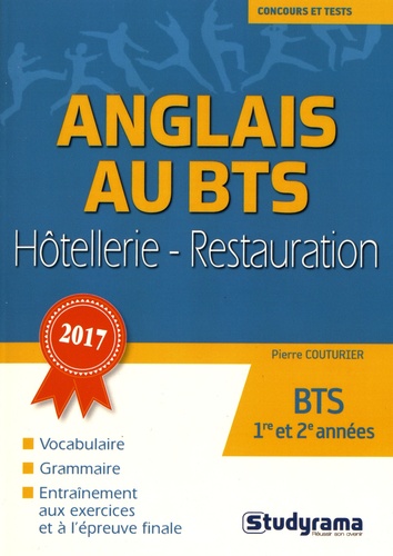 Pierre Couturier - L'anglais en BTS hôtellerie-restauration 1re et 2e années.