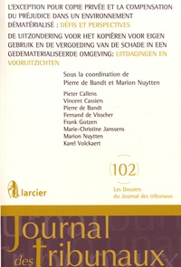 Lexception pour copie privée et la compensation du préjudice dans un environnement dématérialisé : défis et perspectives.pdf