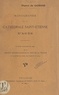 Pierre de Gorsse - Monographie de la cathédrale Saint-Étienne d'Agde.