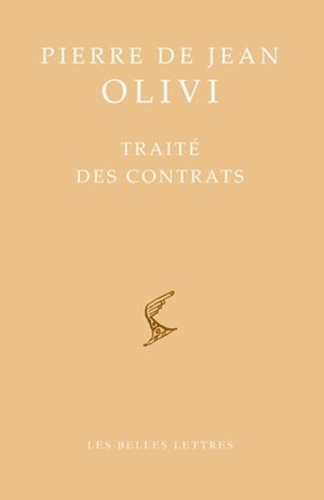 Pierre de Jean Olivi - Traité des contrats.