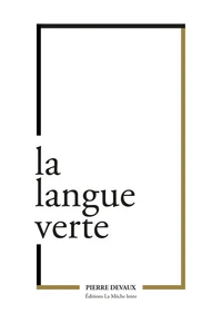 La langue verte