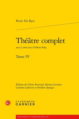 Théatre complet. Tome 4