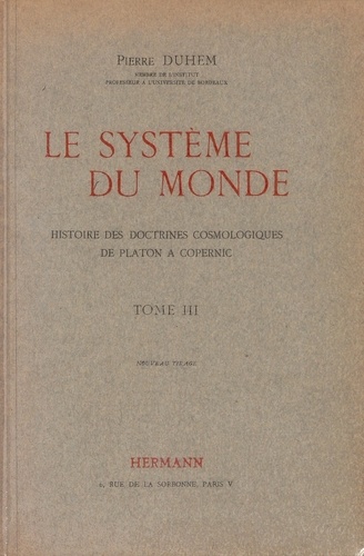 Le système du Monde. Tome 3