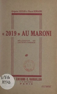 2019 au Maroni