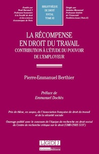 La récompense en droit du travail - Contribution à létude du pouvoir de lemployeur.pdf