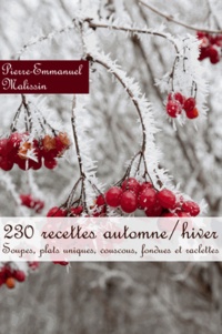 Pierre-Emmanuel Malissin - 230 recettes automne/hiver - Soupes, plats uniques, couscous, fondues et raclettes.