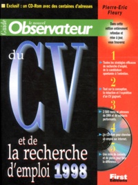 Pierre-Eric Fleury - Guide Du Cv Et De La Recherche D'Emploi 1998. Cd-Rom.