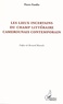 Pierre Fandio - Les lieux incertains du champ littéraire camerounais contemporain - La postcolonie à partir de la marge.