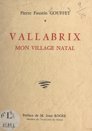 Vallabrix, mon village natal