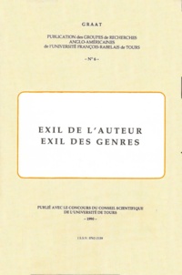Pierre Gault et Jean-Paul Régis - Exil de l'auteur, exil des genres.