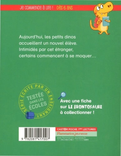 L'école des dinos Tome 8 Bronto est nouveau