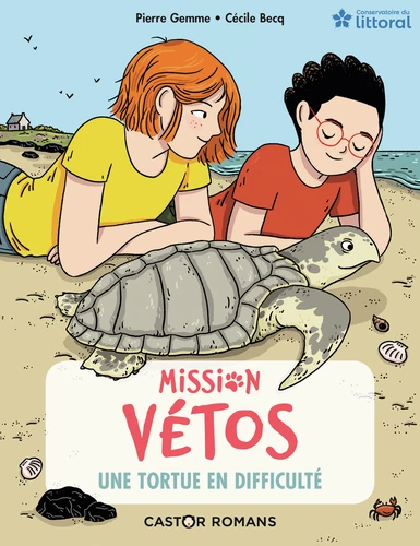 Couverture de Mission Vétos n° 8 Mission vétos : 8 : Une tortue en difficulté