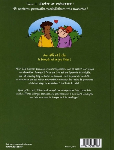 Ali et Lola Tome 1 Espèce de pléonasme !