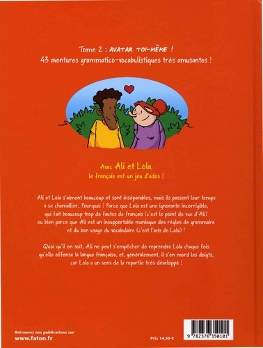 Ali et Lola Tome 2 Avatar toi-même !