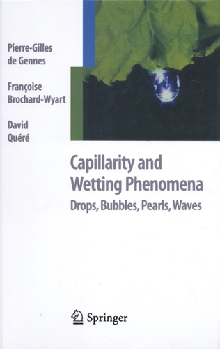 Capillarity and Wetting Phenomena. Drops, Bubbles, Pearls, Waves