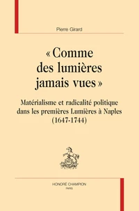 "Comme des lumières jamais vues"