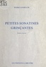 Pierre Goergler - Petites sonatines grinçantes - Poèmes en prose.