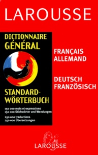 Pierre Grappin et  Collectif - Dictionnaire général français-allemand, allemand-français.